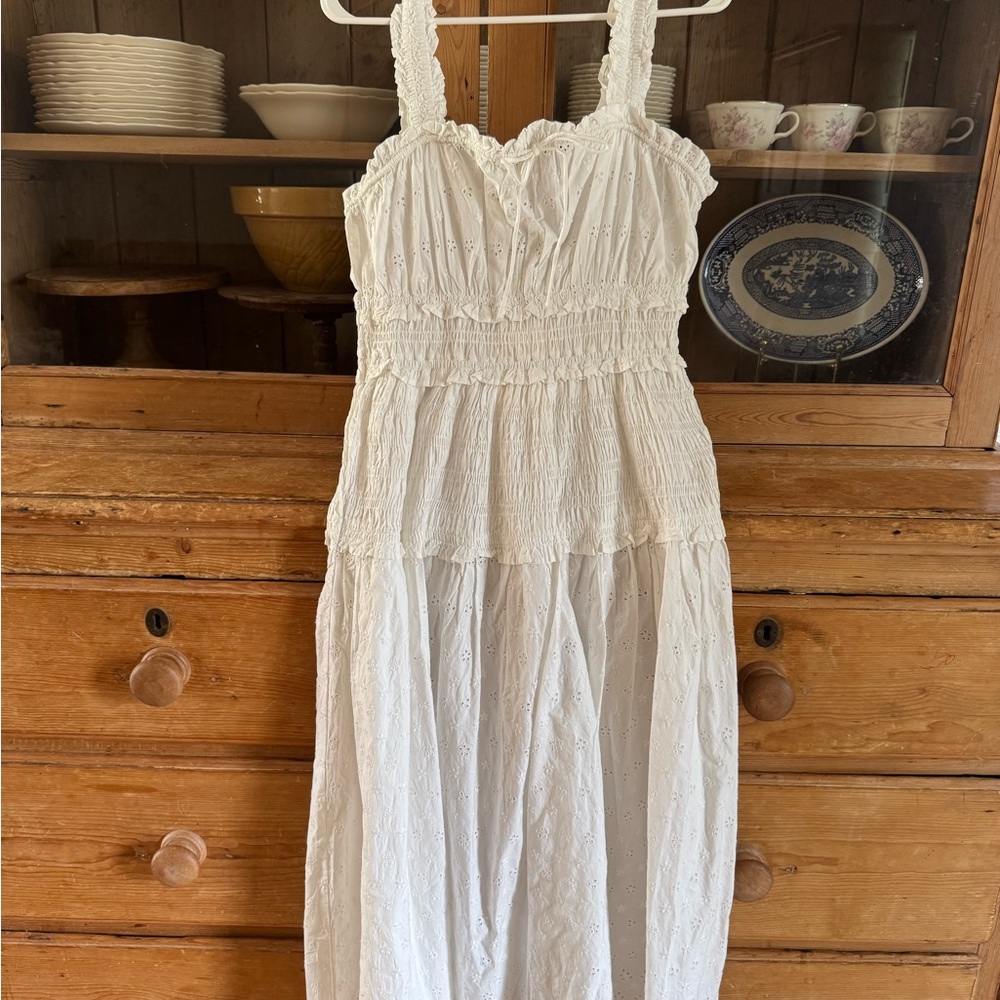 Doen/gap White Eyelet Sundress